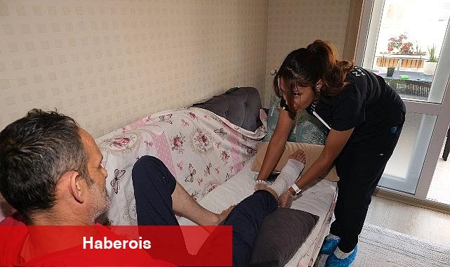 Nilüfer Belediyesi'nden gereksinim sahiplerine meskende sıhhat hizmeti