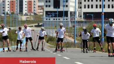 Olimpiyat oyunlarına hazırlanan ulusal kayaklı koşucular, Ardahan'da güç depoluyor