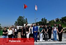 Ömer Eşki öğrencilere Kıbrıs'ı anlattı