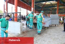 Osmangazililer kurban ibadetlerini hijyenik ortamlarda yerine getirdi