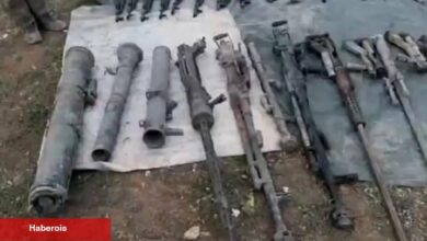 Pençe-Kilit'te teröristlere ilişkin mağara imha edildi