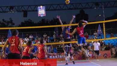 Red Bull Back Line Sokak Voleybolu Turnuvası'nın birinci ayağı Antalya'da düzenlendi