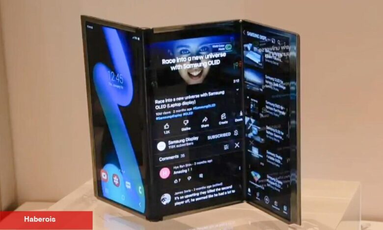 Samsung’un bu yeni telefonunu görenler şaşırdı!