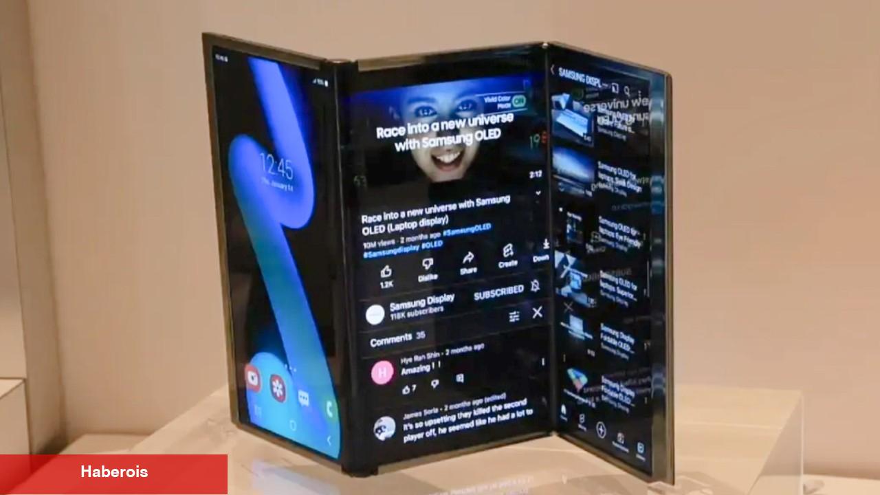 Samsung’un bu yeni telefonunu görenler şaşırdı!