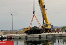 Saros Körfezi'nde çevreci atılım... Hurda tank yapay resif oluyor