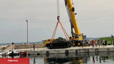 Saros Körfezi'nde çevreci atılım... Hurda tank yapay resif oluyor