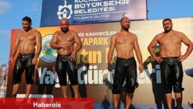Sekapark'ta başpehlivan Orhan Okulu