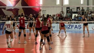 Şenlik Voleybol heyecanı Fuar İzmir'de