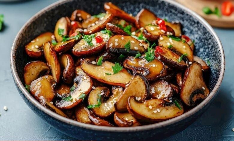 Shiitake Mantarı Sote - Haberois Shiitake Mantarı Sote