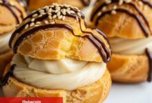 Tahin Kremalı Profiterol