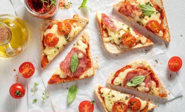 Tost Ekmeğinde Pizza - Haberois Tost Ekmeğinde Pizza