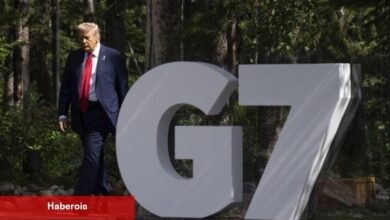Trump, Kanada'daki G7 Tepesi'nden erken dönüyor