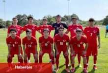 Türkiye 18 Yaş Altı Futbol Kadromuz İrlanda'yı yendi