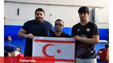 Türkiye'den KKTC'li güreşçilere dayanak
