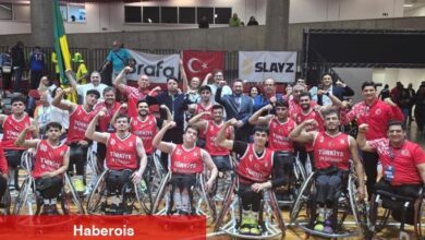 U23 Tekerlekli Sandalye Basketbol Ulusal Grubundan tarihi zafer