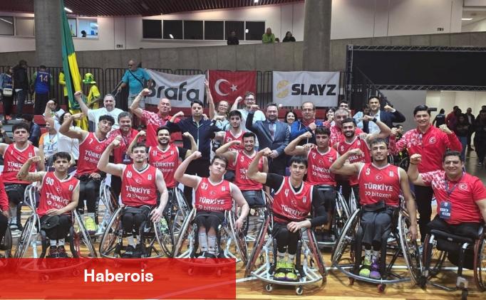 U23 Tekerlekli Sandalye Basketbol Ulusal Grubundan tarihi zafer - Haberois U23 Tekerlekli Sandalye Basketbol Ulusal Grubundan tarihi zafer