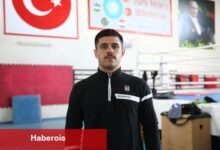Ulusal boksör Haluk Levent Can'ın maksadı Çekya'da şampiyonluk