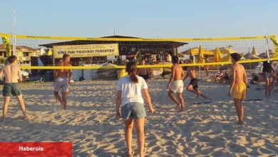 Saros Plajı'nda heyecan başlıyor - Haberois Saros Plajı'nda heyecan başlıyor