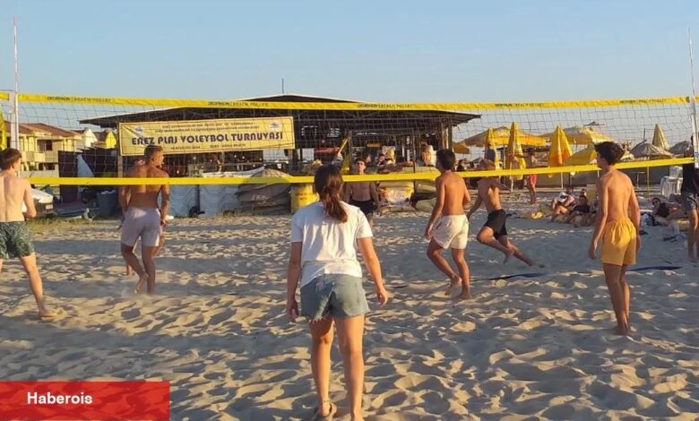 Saros Plajı'nda heyecan başlıyor - Haberois Saros Plajı'nda heyecan başlıyor