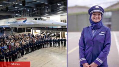 Yer çekimine meydan okudu! Suriyeli mülteci bayan İngiltere'de "ilk" oldu - Haberois Yer çekimine meydan okudu! Suriyeli mülteci bayan İngiltere'de "ilk" oldu